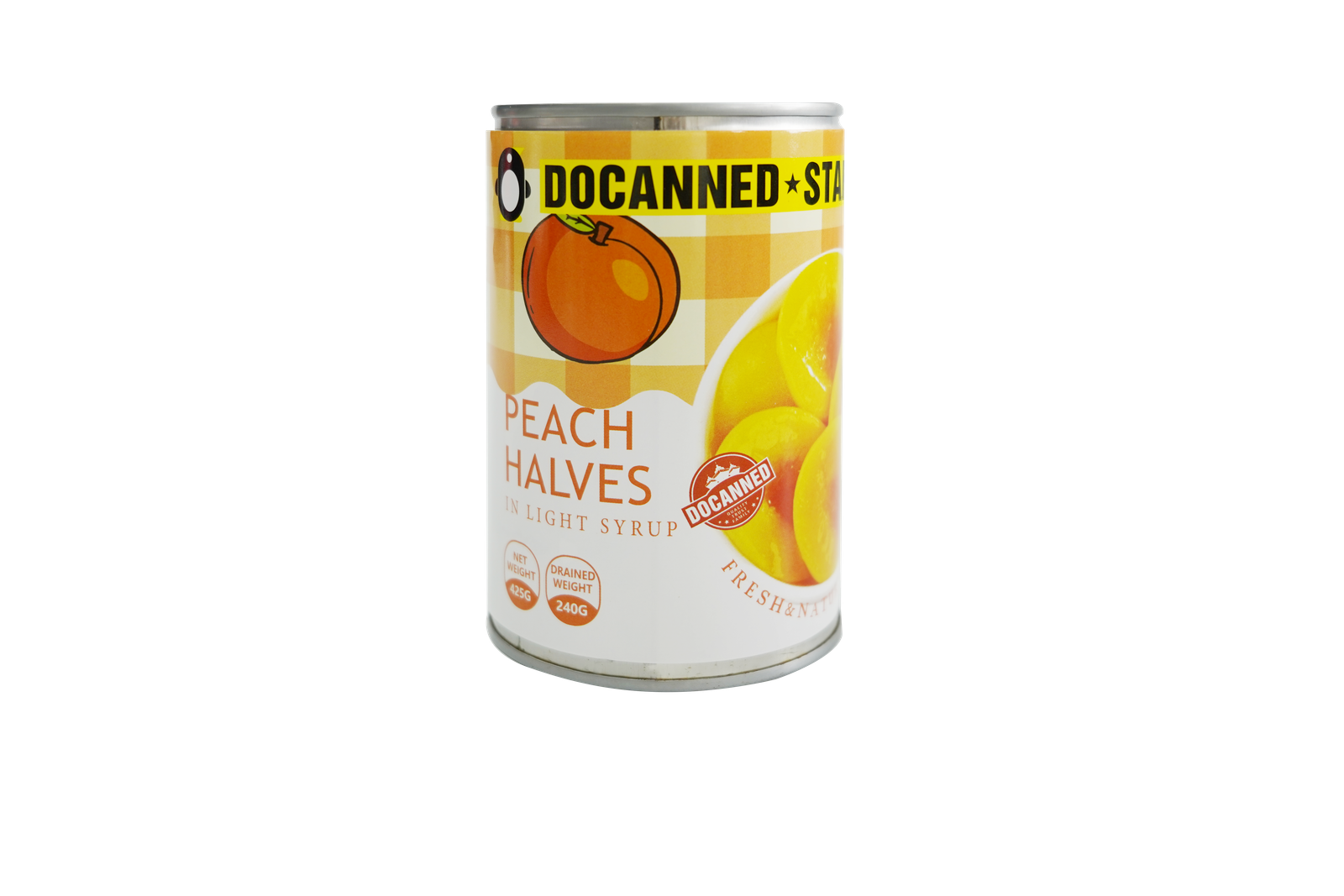 Peach Halves in Light Syrup